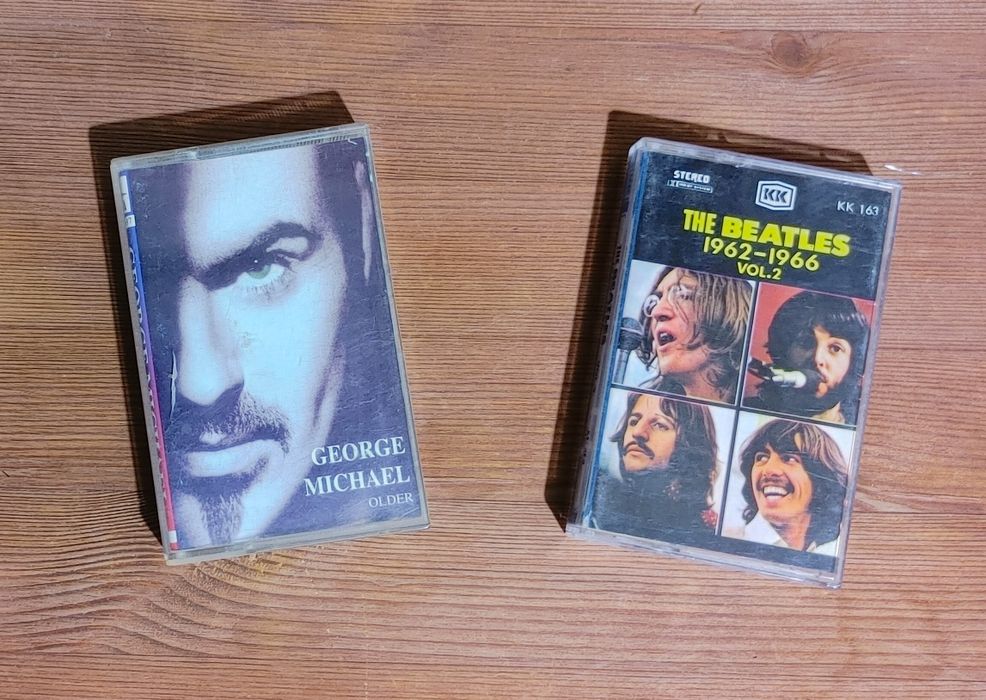 Аудіокасети: Кино, Руслана, George Michael
