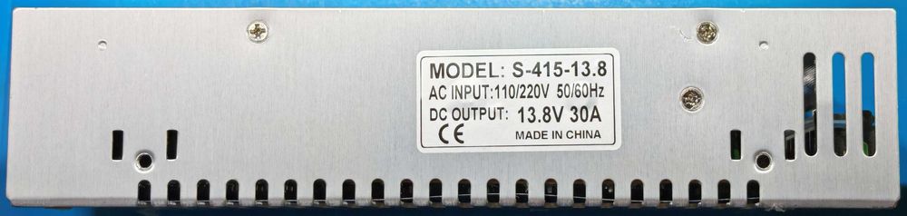 Блок живлення/зарядне 13.8V 30A