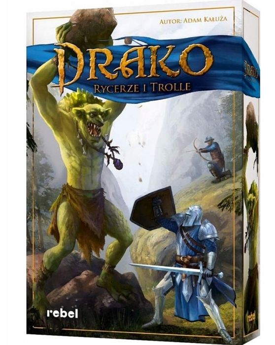 Gra planszowa Drako Rycerze i Trolle prezent