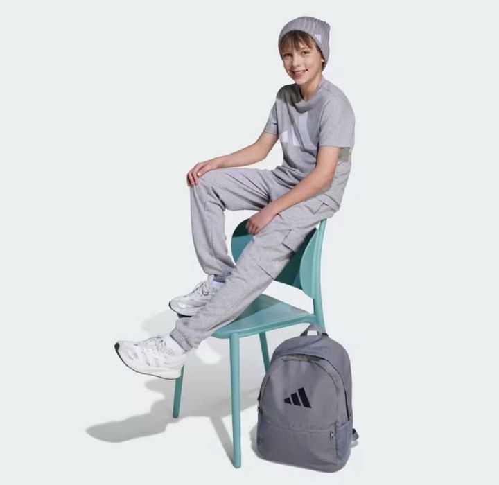 NOWE Z METKĄ Spodnie młodzieżowe dresy adidas cargo