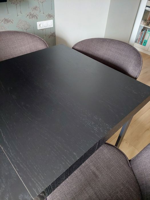 stół IKEA Tarsele ,krzesła JYSK Risskov