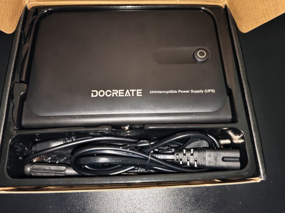 UPS ДБЖ для роутера ONU 36Вт Docreate DC1036L