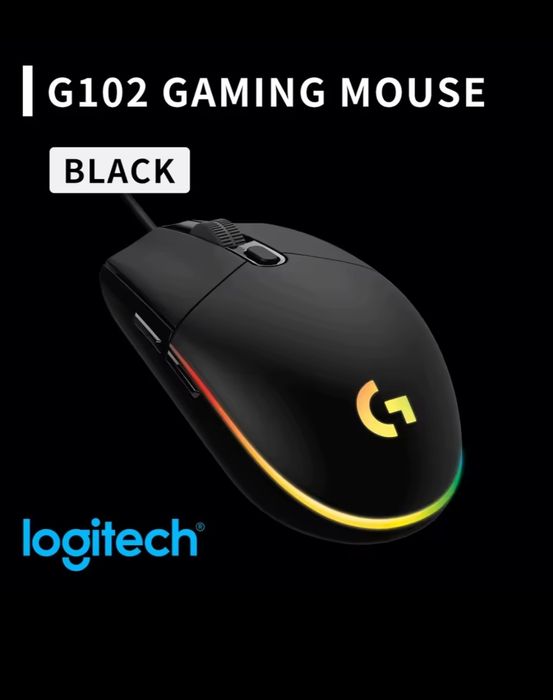 ігрова миша logitech g102 black