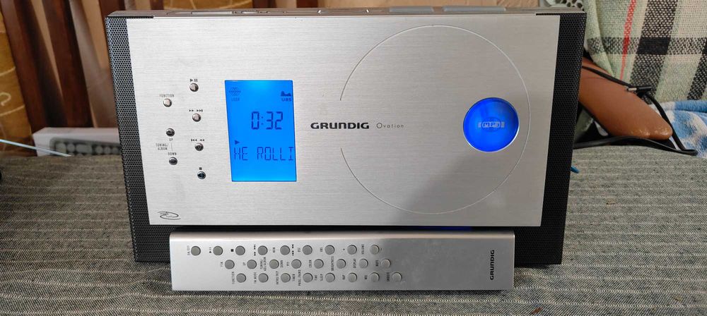 GRUNDIG 100% Sprawna Mikrowieża HIFI Ovation CDS 6680USB CD/MP3 Pilot