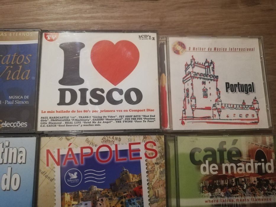 CD de música vários artistas