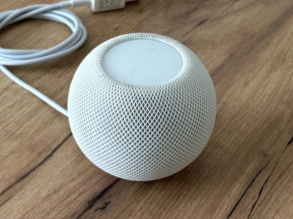 Głośnik Apple HomePod mini biały + zasilacz Aukey