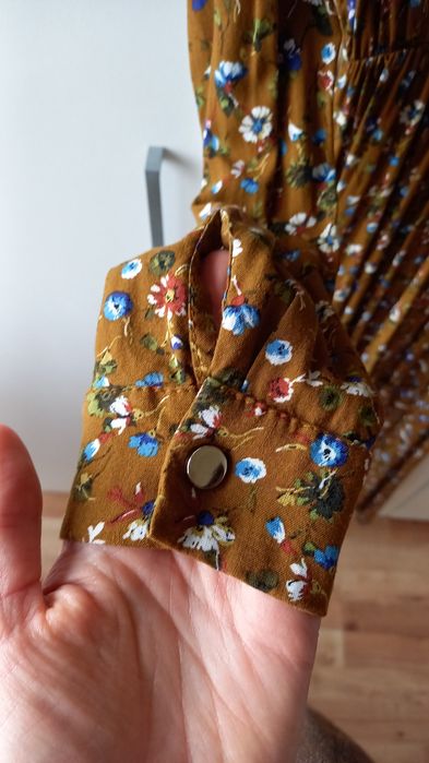 Sukienka Stone Skirts S Zuri brązowa 100% wiskoza