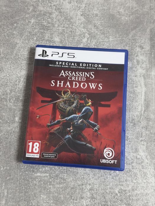 Диск ps5 Assassins Creed Shadows rus sub