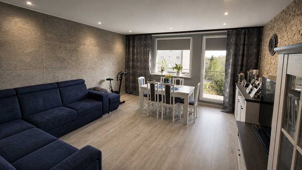 Mieszkanie 3-pokojowe, 64,60 m², ul. Polna, osiedle Olimpijczyków – Białogard