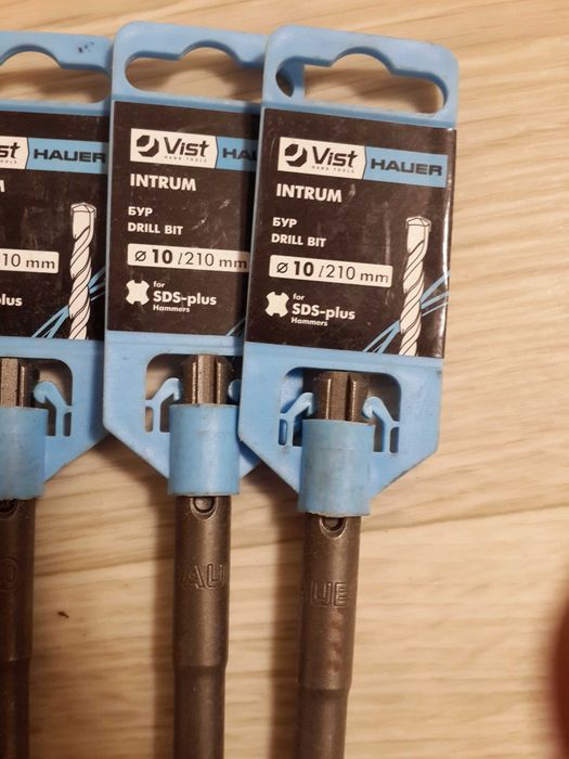 Свердла Intertool нові 10х210, 3 шт