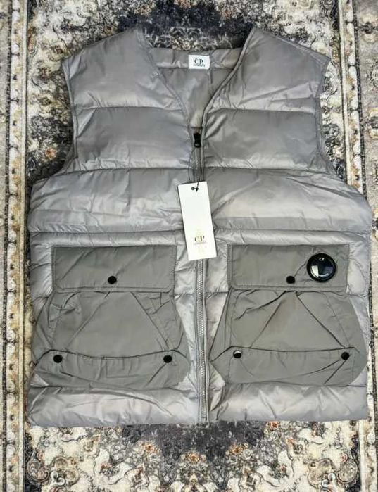 Сіра cp company жилетка Grey xl-2xl