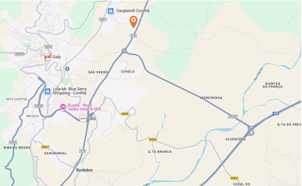 Vendo terreno lote Covilhã para construção serviços e comercio