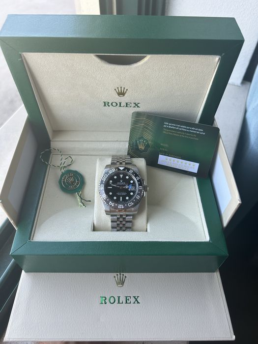 Relógio Rolex GMT Bruce Wayne