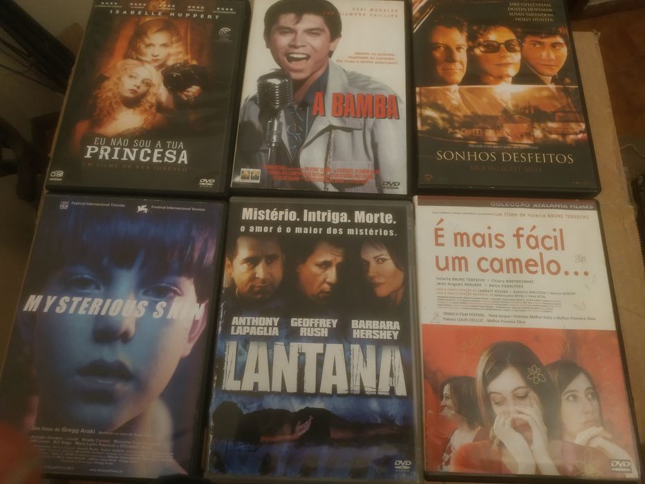 Vários DVDs raros a 3€ cada (Promoção: 4 = 10€)