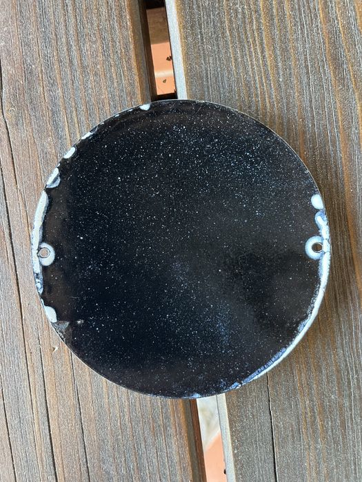 Placa metal e esmalte Ferrari 1976