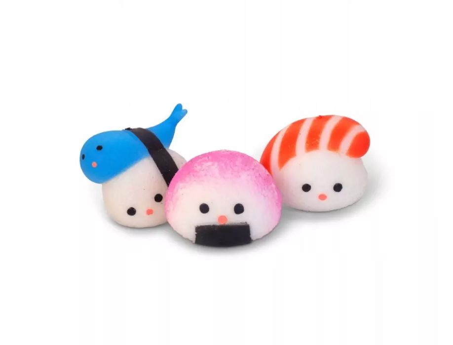 Gniotek Antystres Sensoryczny SUSHI 3 szt.. Tobar. Nowy Produkt