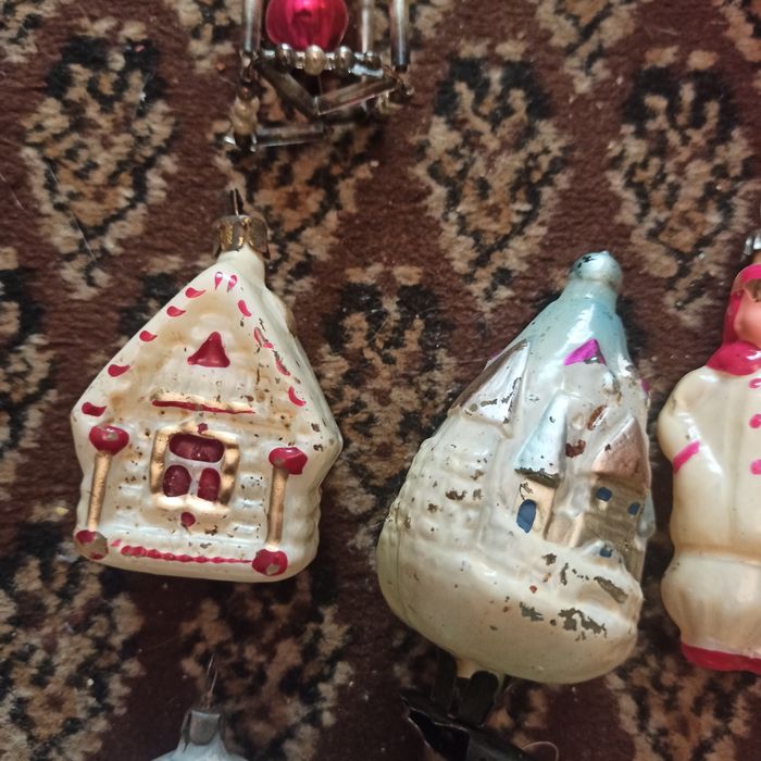 Ёлочные игрушки для ёлки стекло