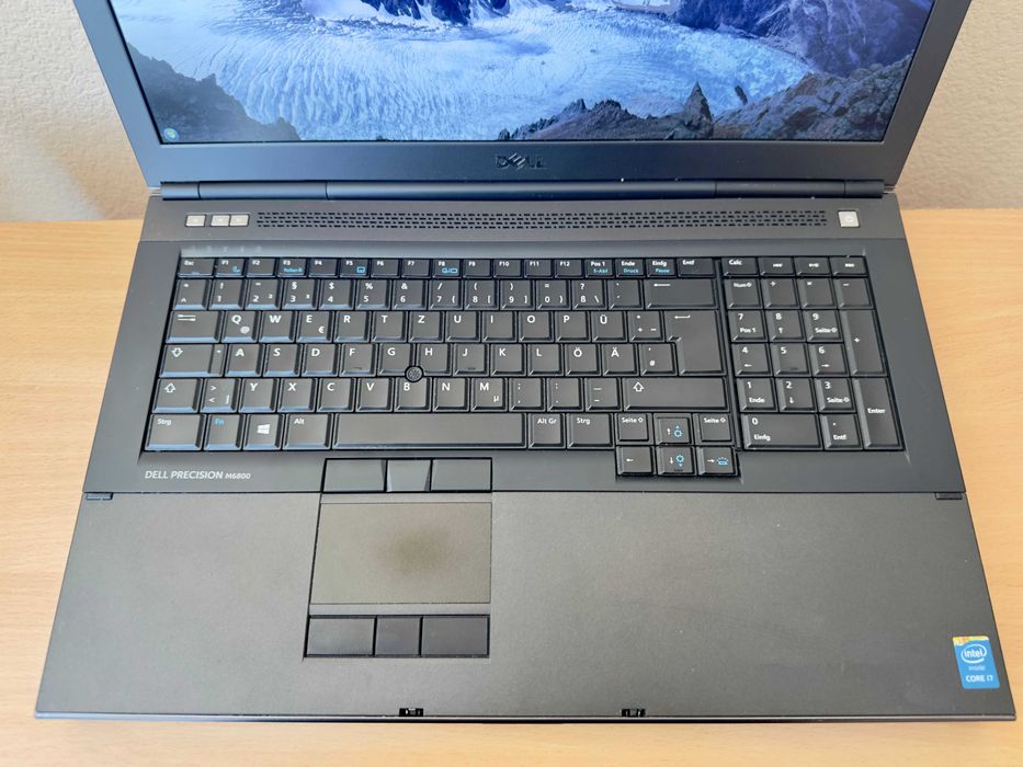 Ігровий монстр Dell Precision M6800 i7-4930MX + Quadro K5100M 8GB — 17.3" UltraSharp