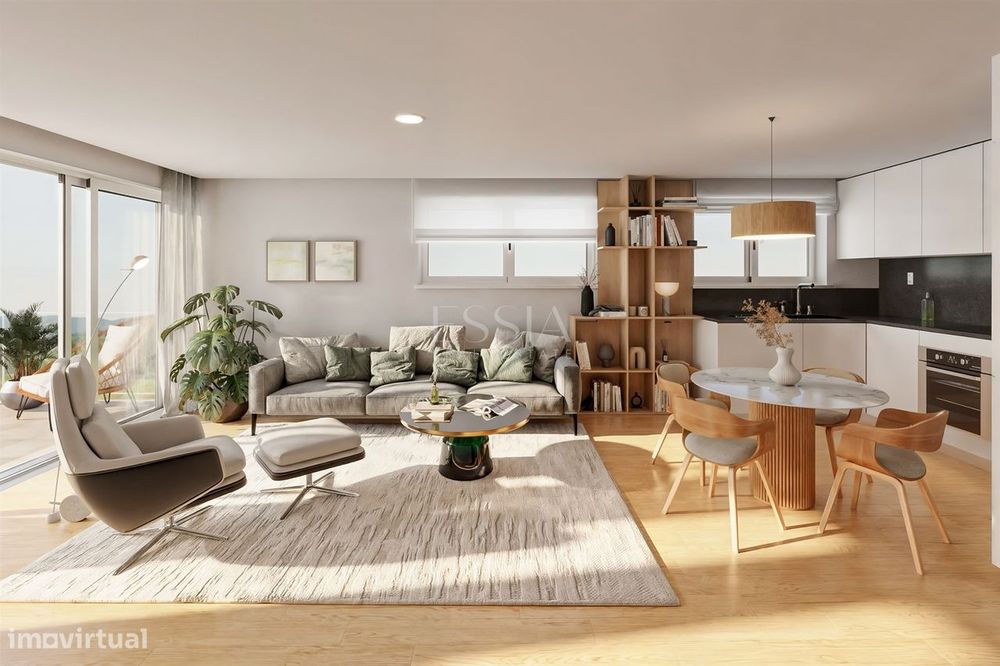 T2 Apartment with Balcony and Garage in Canidelo – Arrábida Green Avenue