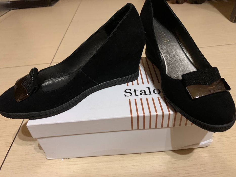 Туфли натуральная замша