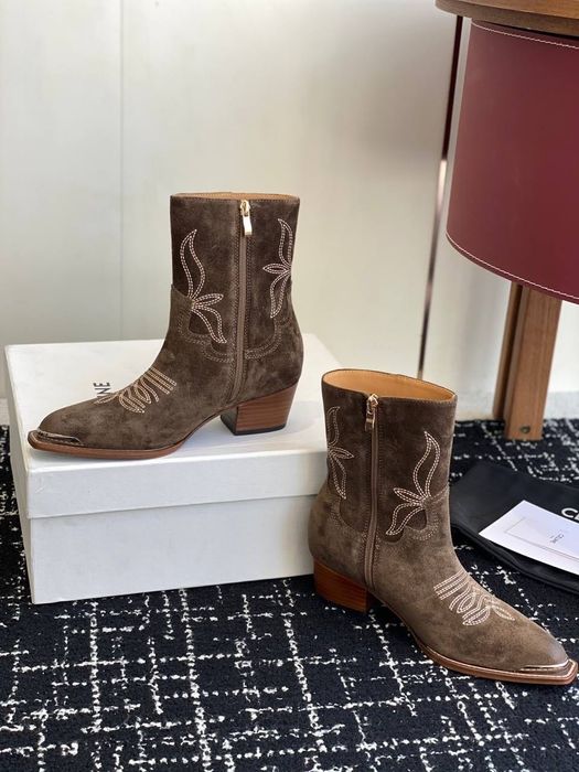 Botki zamszowe Celine! Kozaki Premium Jakość! 36-40