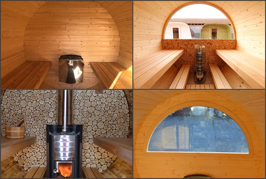 Sauna Ogrodowa/ Sauna Beczka 420