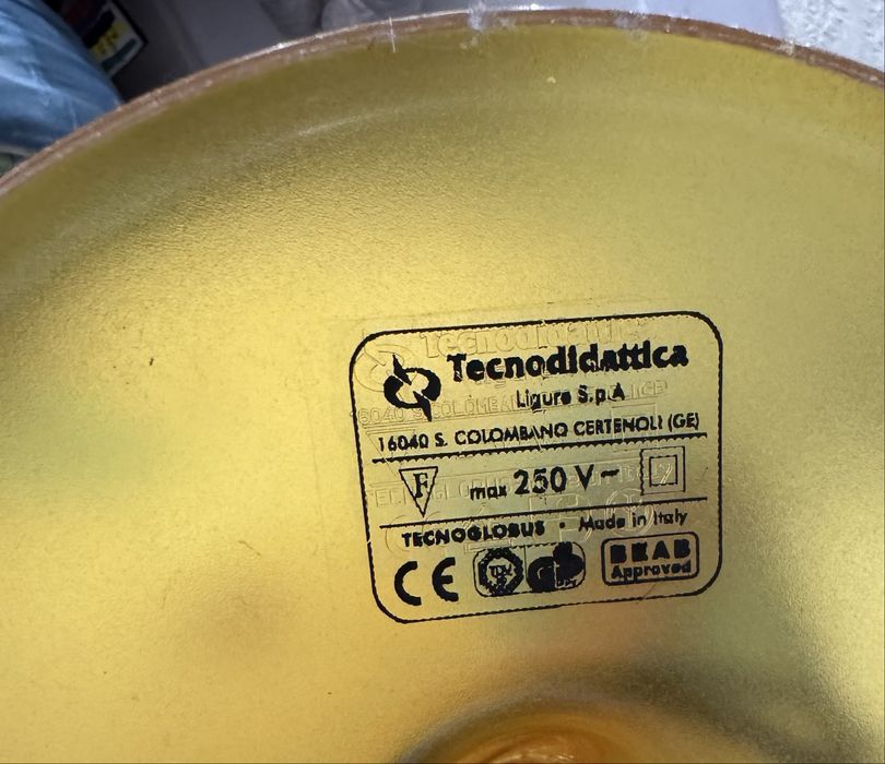 Глобус Tecnodidattica Night and day з підсвіткою