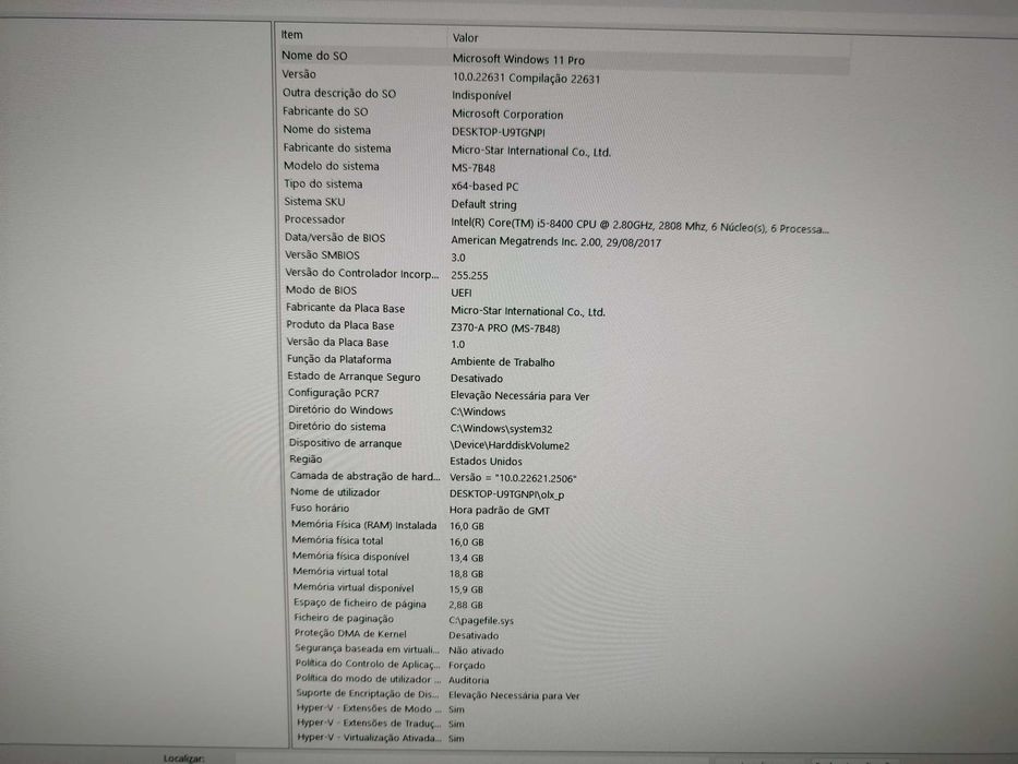 PC + Monitor / i5-8400 / 16GB RAM / RX580 8GB / LG LED 24"64752091687681123