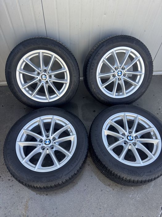 Koła/Felgi BMW 17 5x112 z oponami zimowymi Continental (6/7mm)