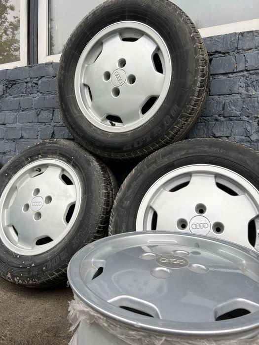 НОВІ оригінальні диски Audi R15 4x108 "черепахи" Aero (Audi 80 / 100)