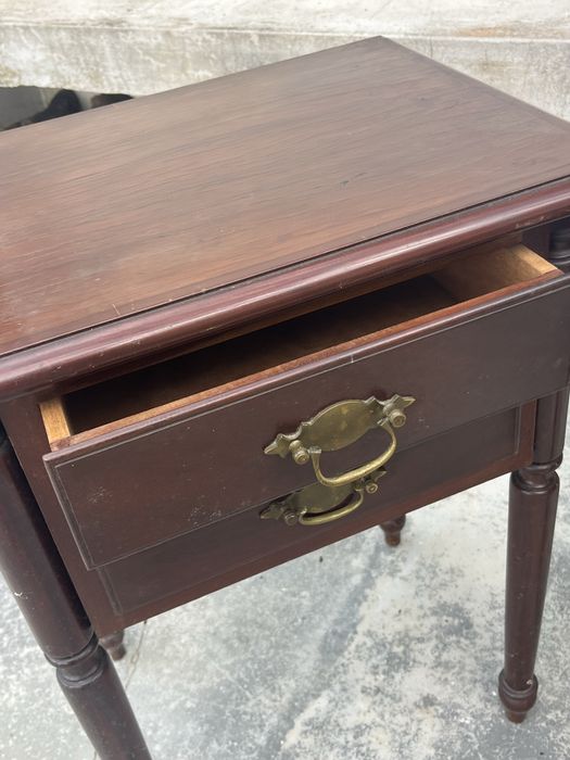 Mesas de cabeceira vintage madeira