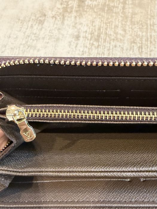 Duzy portfel Louis Vuitton Damier szachwnica brazowy replika