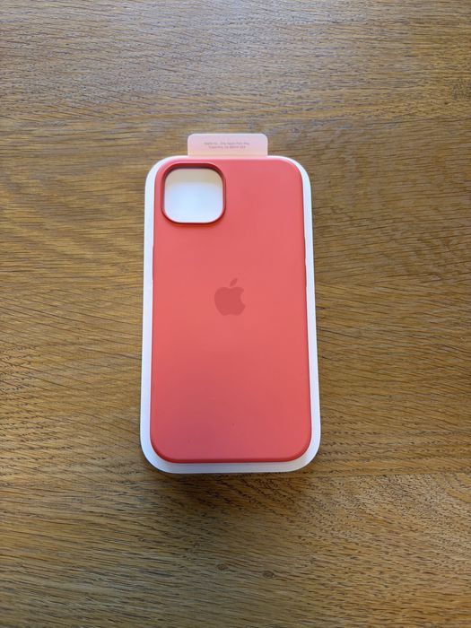 Oryginalne etui Apple silicone case nectarine na iPhone 13