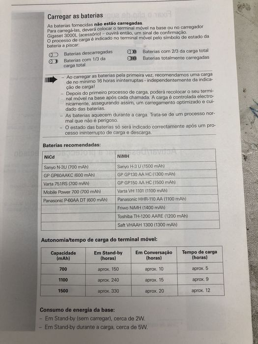 Telefone movel siemens gigaset 3015