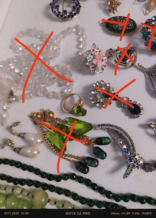 Бусы броши браслеты винтаж СССР