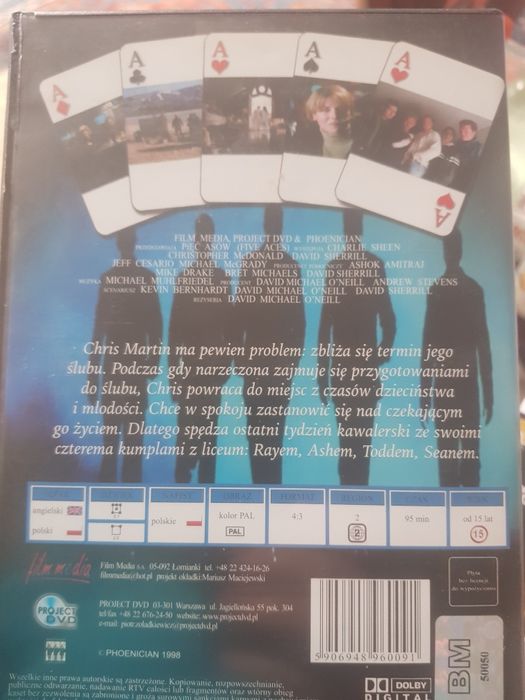 Pięć asow film na DVD