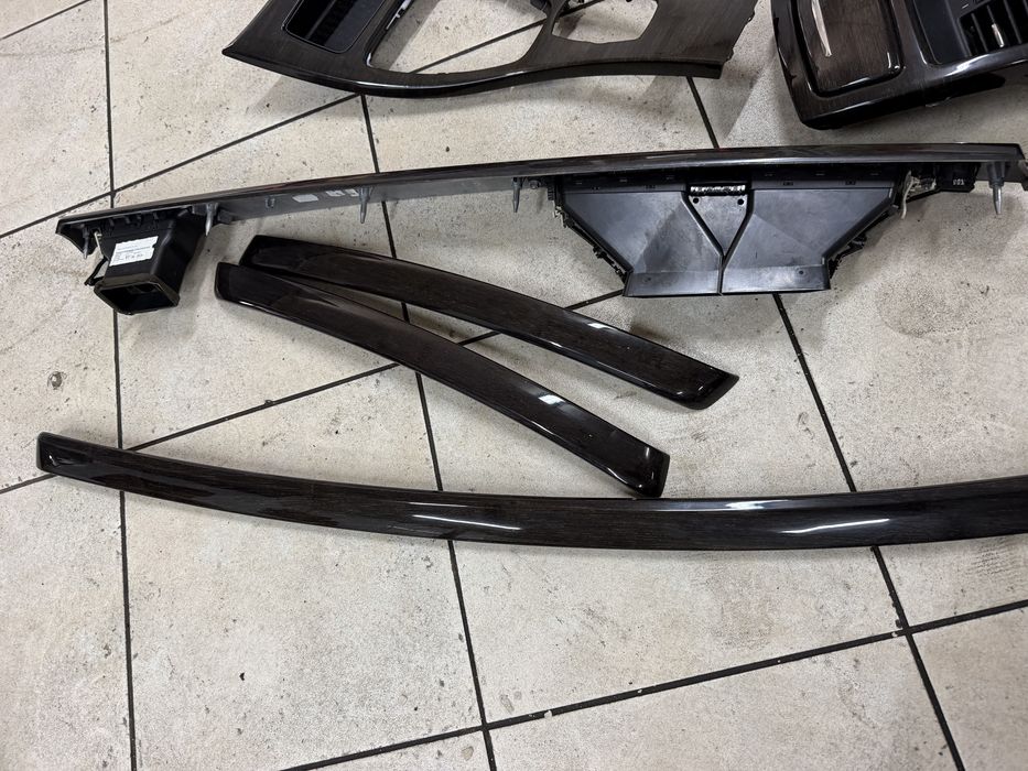 Conjunto frisos interiores bmw e92 em madeira