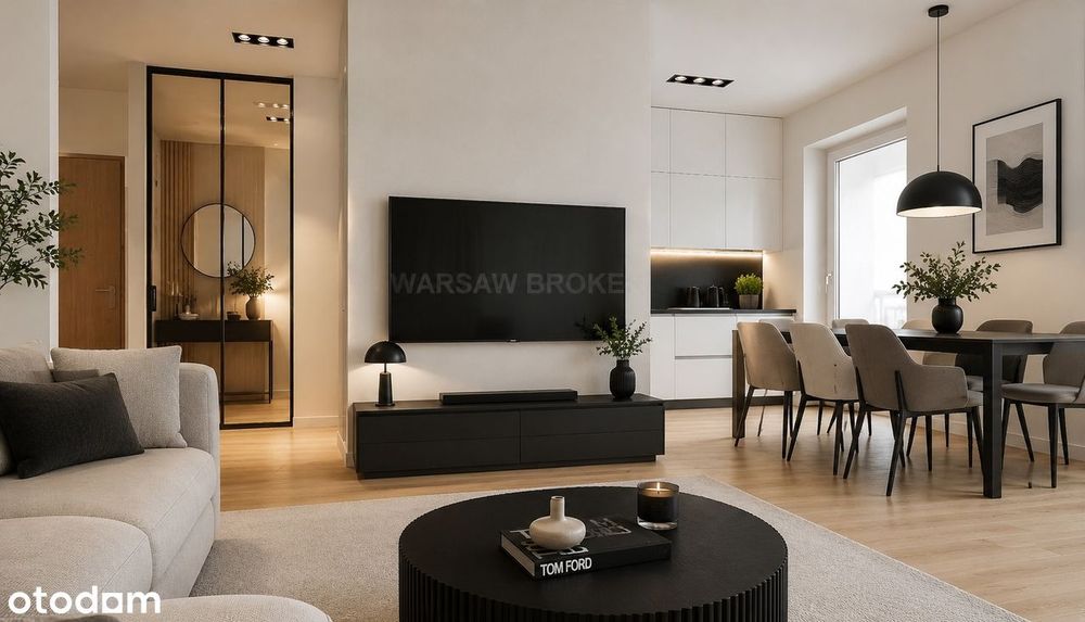 Mieszkanie w apartamentowcu z balkonem i garażem