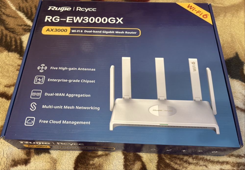 Роутер Ruijie Reyee RG-EW3000GX wifi6 AX3000