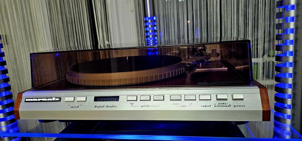 Marantz 6370Q gramofon z napędem bezpośrednim, wkładka Micro-Acoustics MA 733, stan  kolekcjonerski