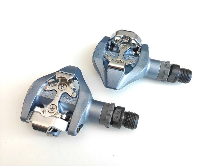 Pedały Shimano SPD M515 Niebieskie | Stan Idealny 6/6 | 335g