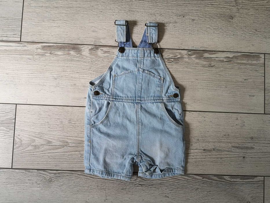 Ogrodniczki jeansowe 86