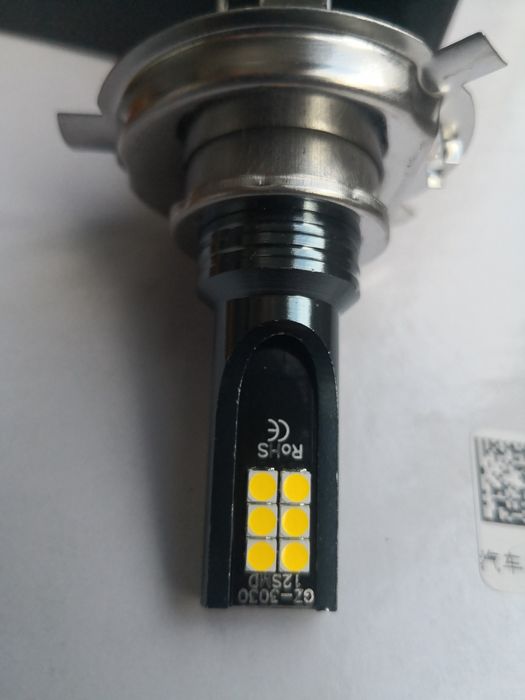 Lâmpadas H4 Led amarelas