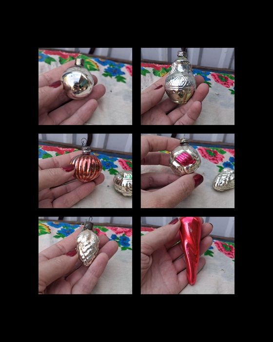 Ссср новогодние елочные игрушки  и шары