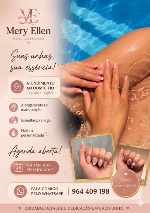 Unhas perfeitas sem sair de casa!