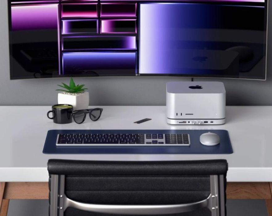 Док-станція Satechi Stand & Hub for Mac Mini M1-M2, Mac Studio M1-M4