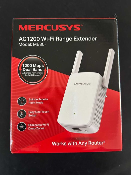 Mercusys AC1200 Wi-Fi Range Extender - ME30