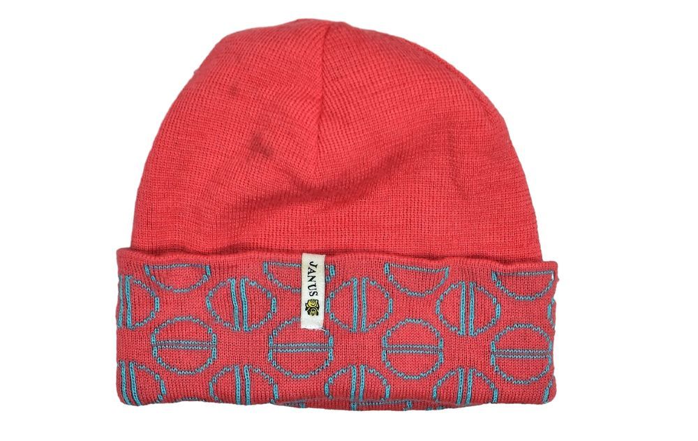 Janus Dwustronna Wełniana Czapka Trekkingowa Beanie