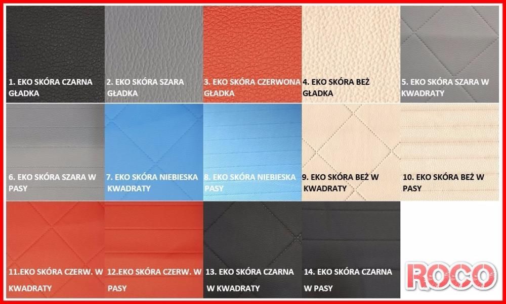 Pokrowce Samochodowe na siedzenia HIT Eko-Skóra PRODUCENT PPHU ROCO