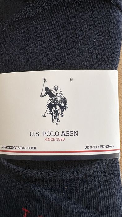 Zestaw 5 par stopki U.S. Polo